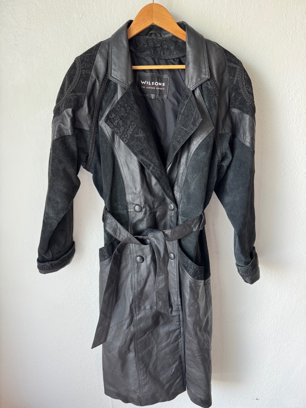 Wilson’s Leather Suede and‎ Leather Trench